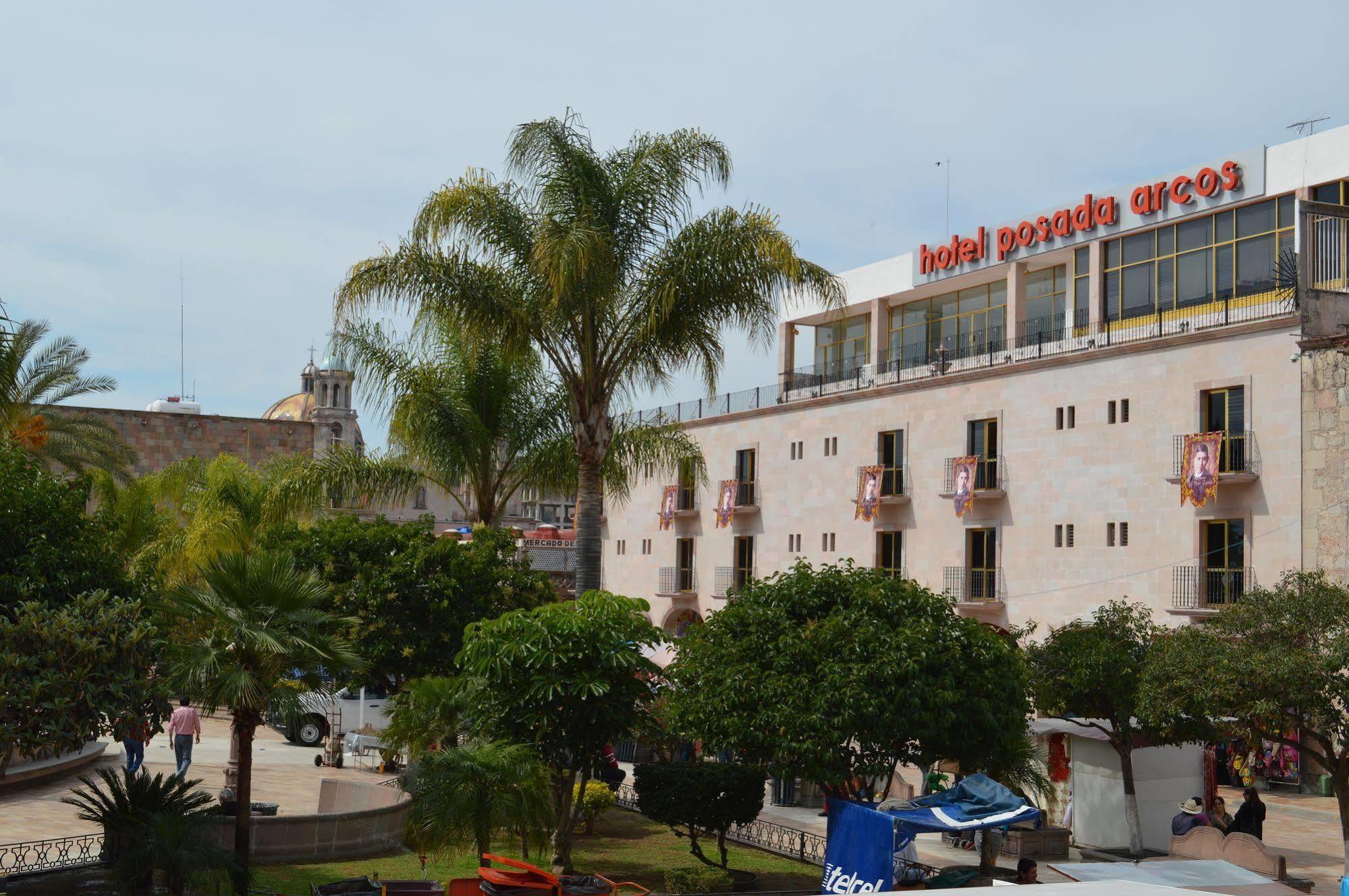 Hotel Posada Arcos Сан Хуан де лос Лагос Екстериор снимка